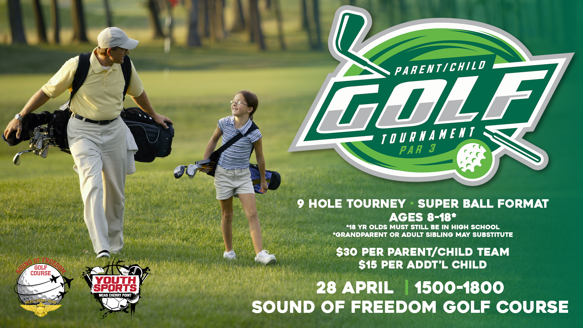 Parent/Child Par 3 Golf Tournament