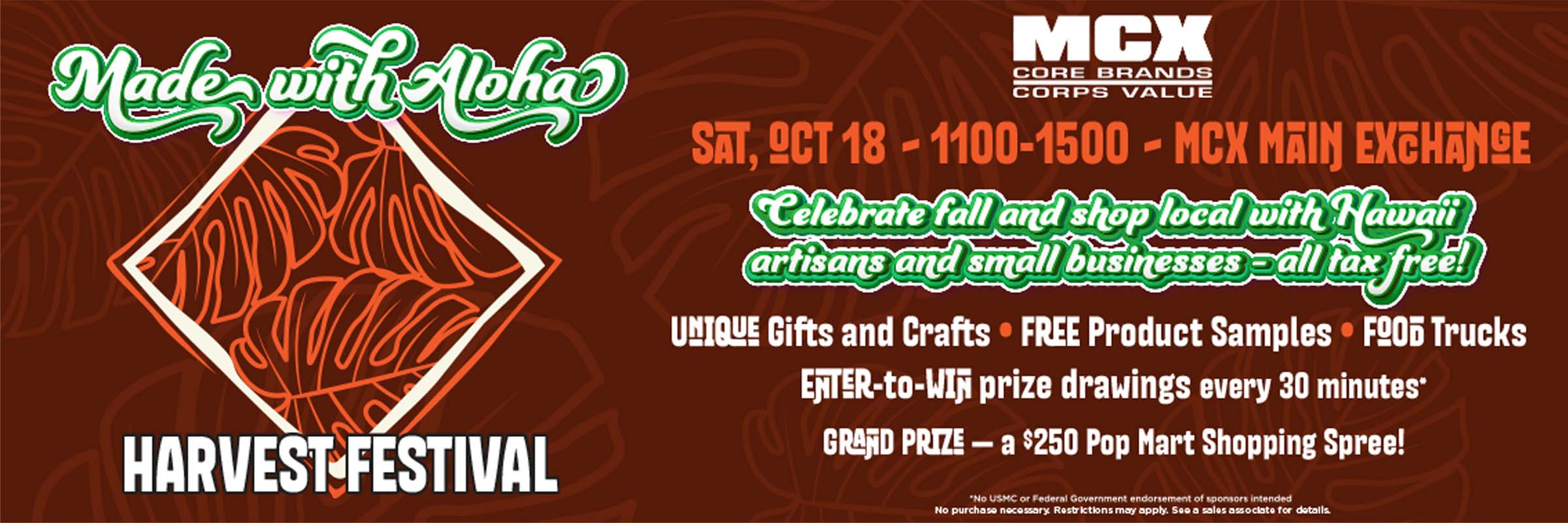 Made with Aloha Harvest Fair