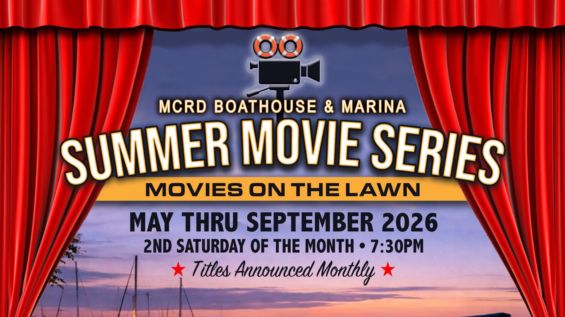 Summer Movie Series on May 9