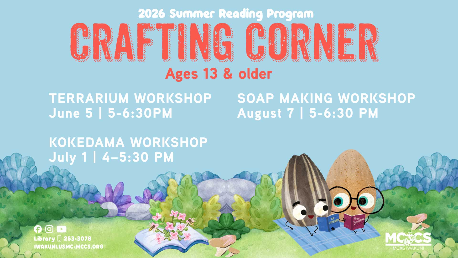 SRP - Crafting Corner - Terrarium Workshop