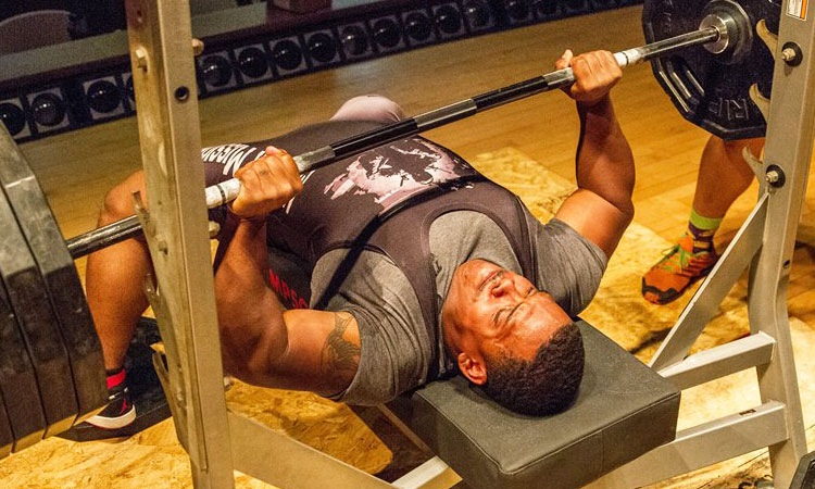 Powerlifting Competition - Bench Press Compatition