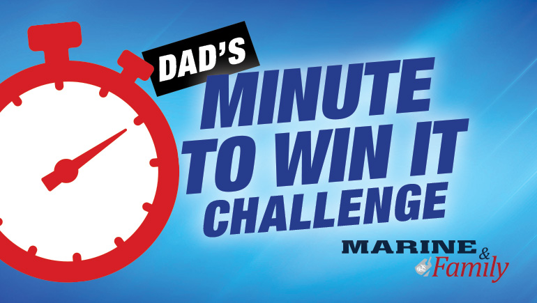 Family Series: Dad's Minute to Win It Challenge