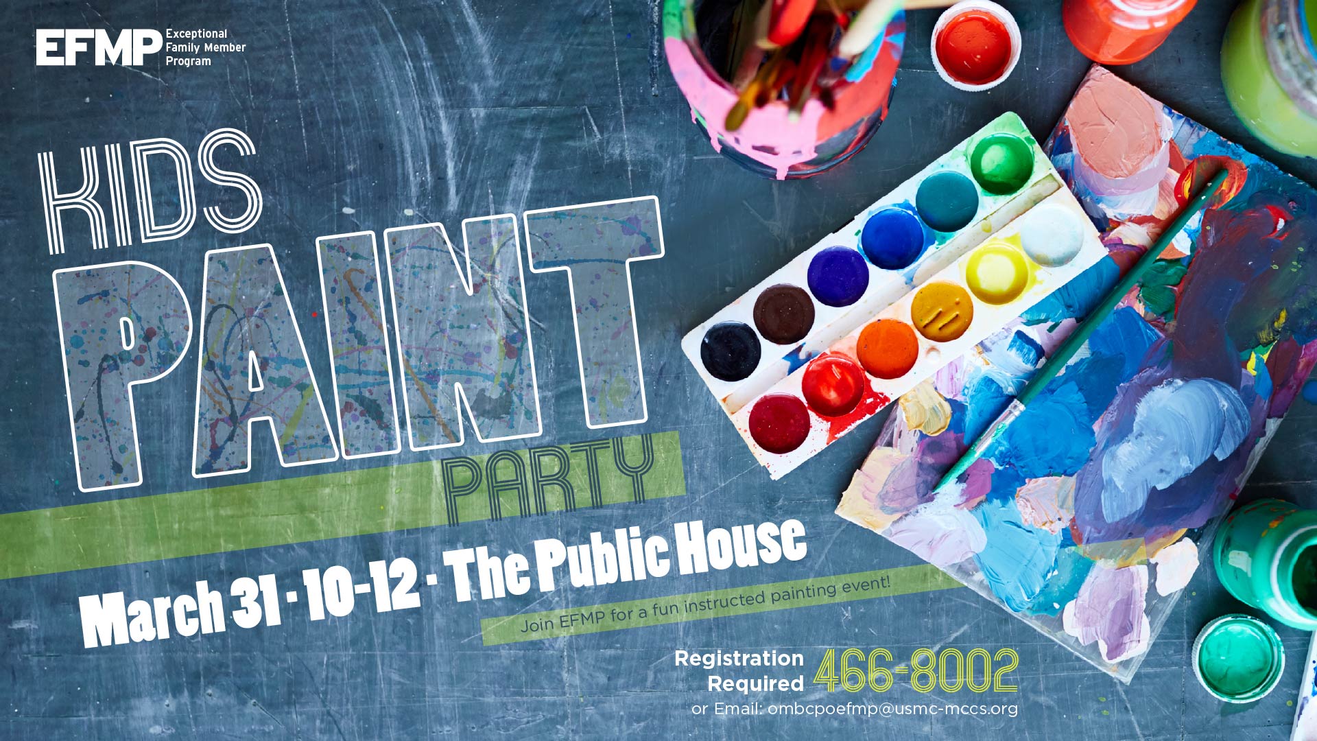 EFMP Kids Paint Party
