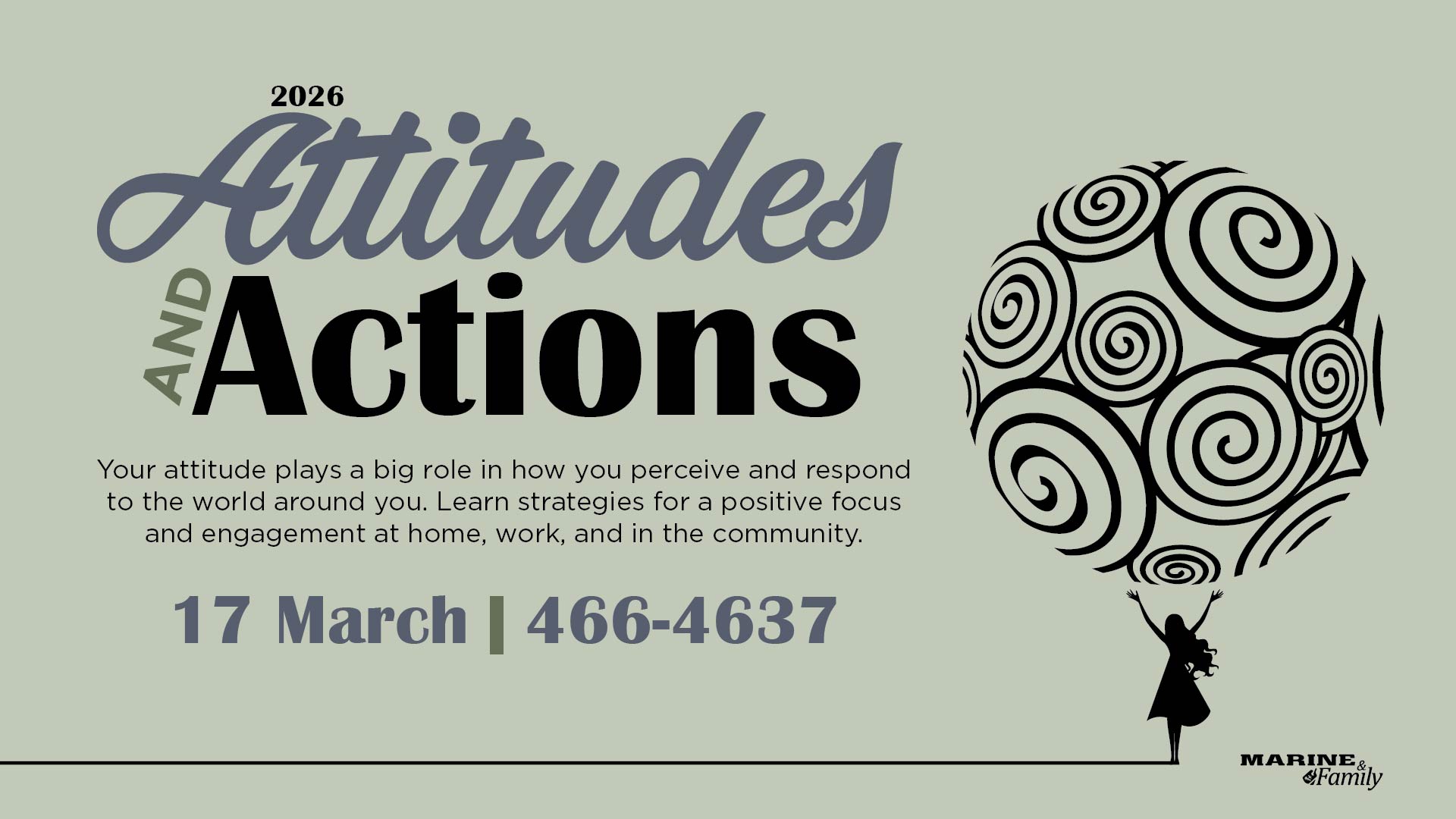 Attitudes and Actions