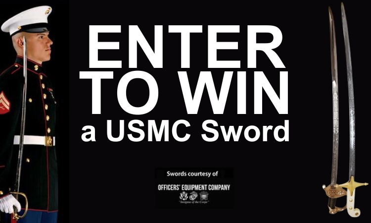 USMC Sword Giveaway