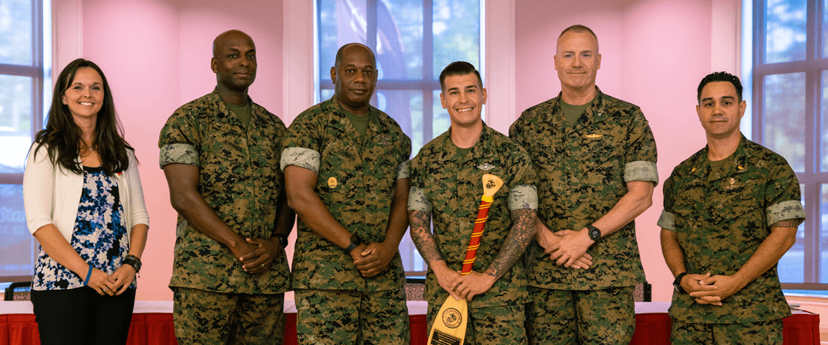 U.S. Navy Chief Petty Officer Steven Reilly Recognized as Suicide Prevention Program Coordinator of the Year