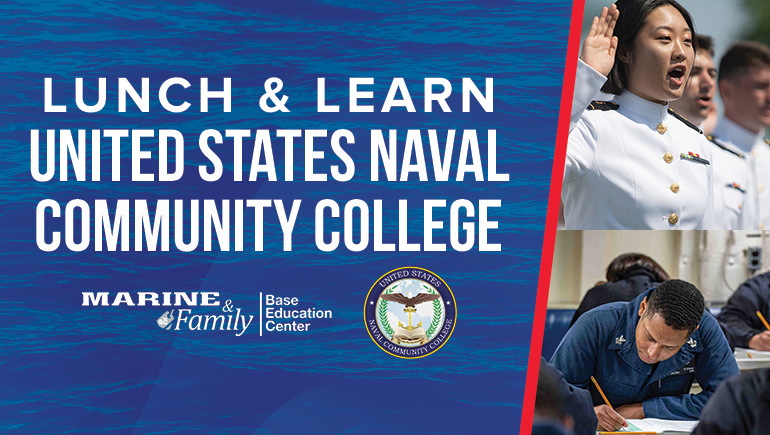 Lunch and Learn: United States Naval Community College & United States Naval Academy
