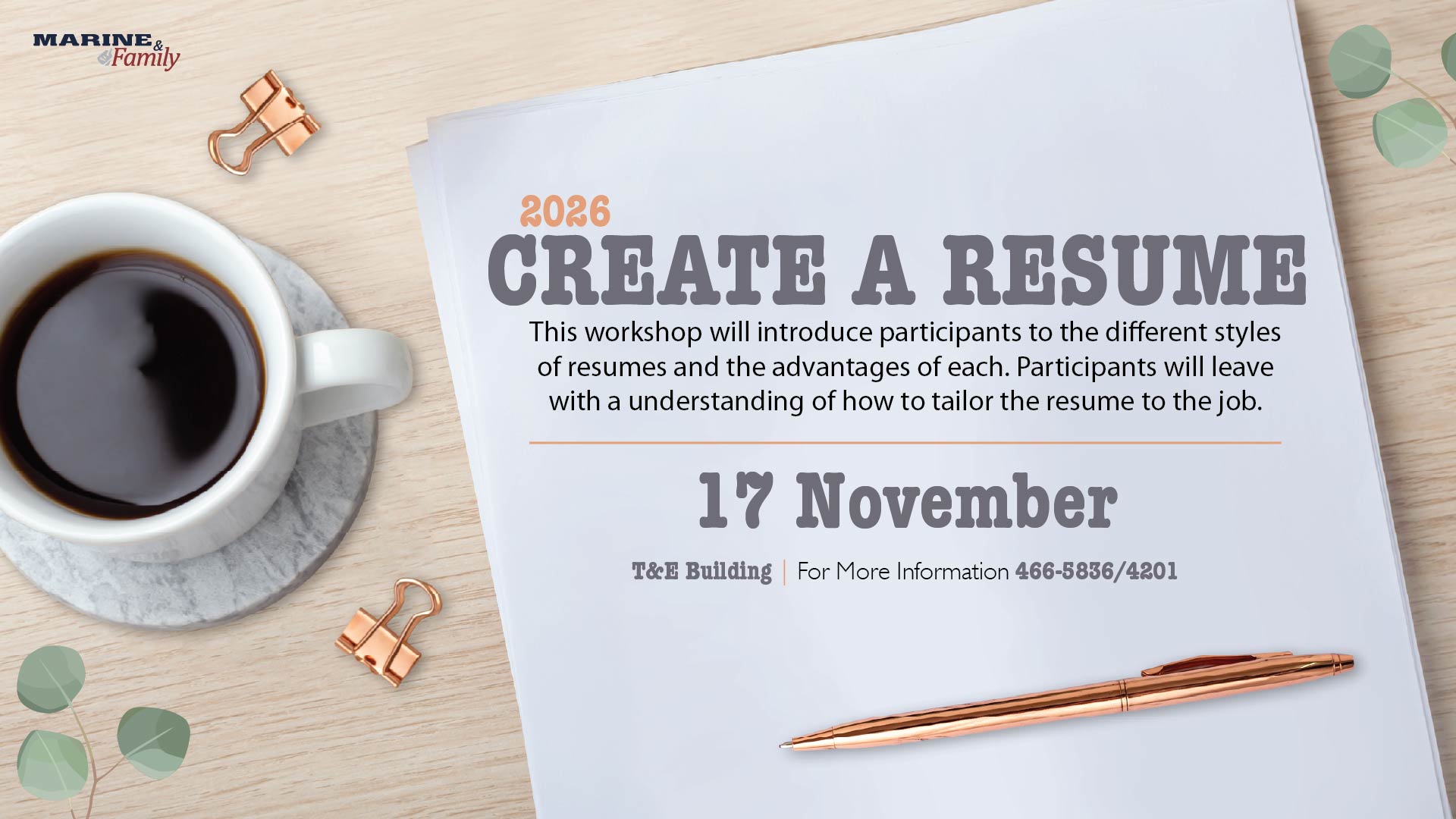 Civilian Resume Writing