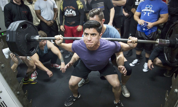 Powerlifting Competition - Squat Competition